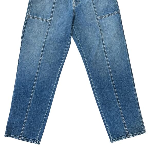 MOTHER SUPERIOR The Springy Ankle High Rise Straight Size 32 Cowboys Don’t Cry - Picture 4 of 13